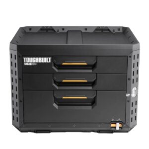 ToughBuilt StackTech 3-Drawer Locking Box